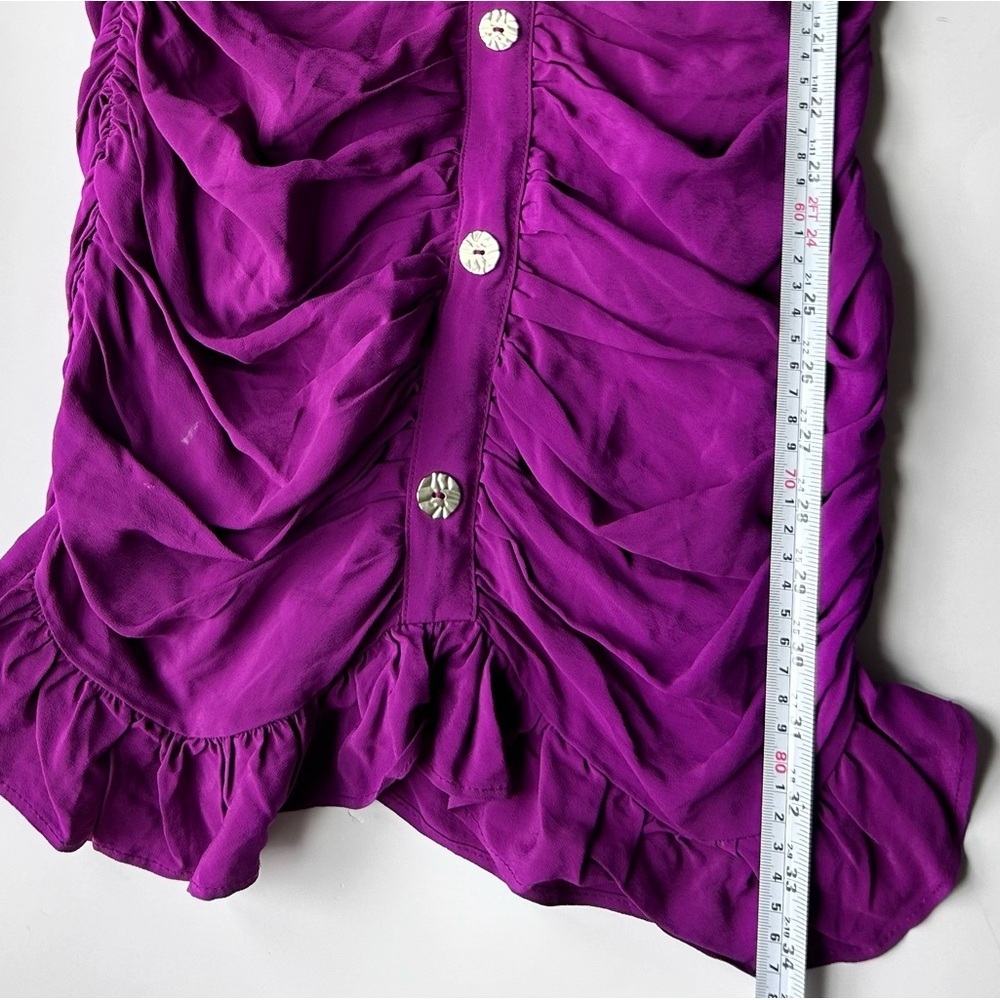 Zara Vibrant Purple Mini Dress - Picture 7 of 11